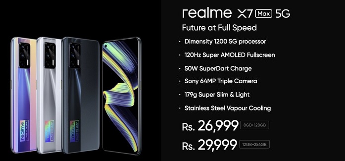 India Desire : Buy Realme X7 Max 5G From Flipkart At Rs 20999 With Prepaid Order [Flat Rs 6000 Off]